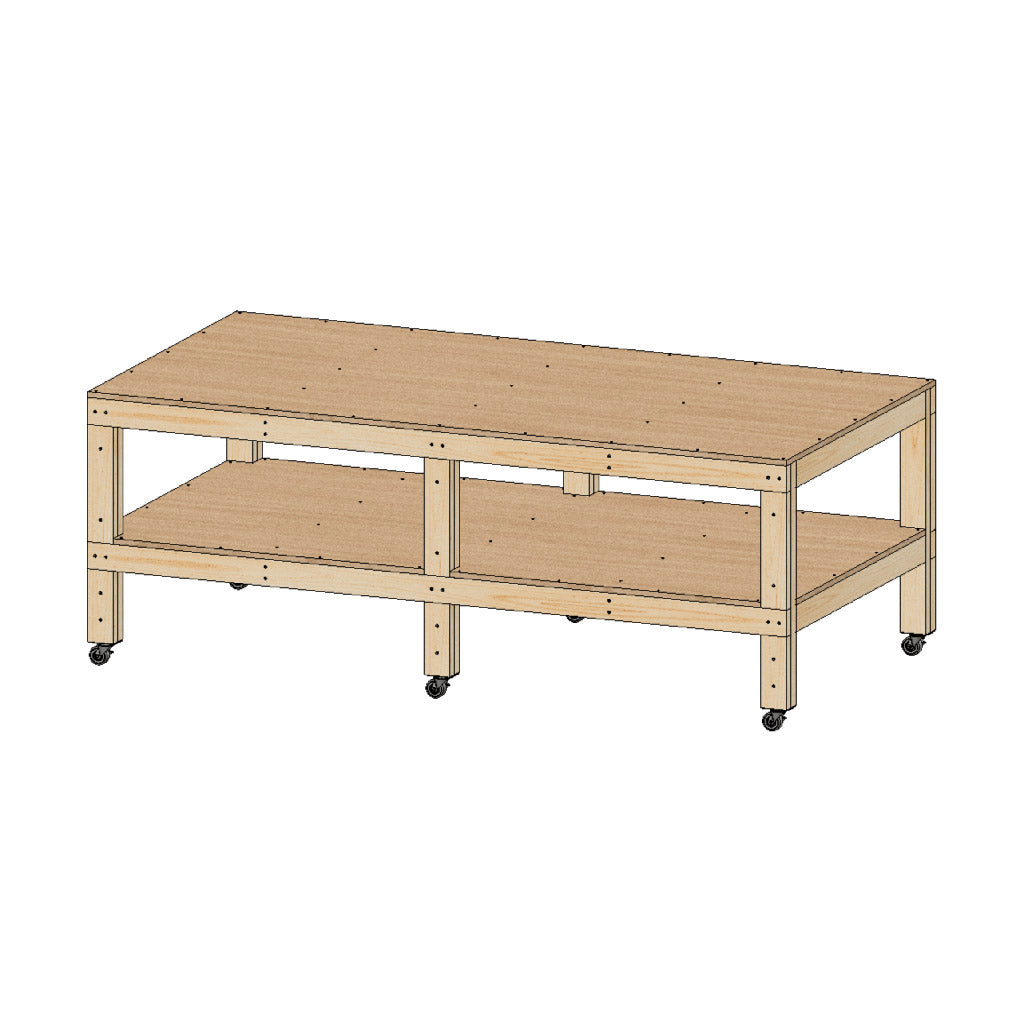 4x8 Mobile Workbench