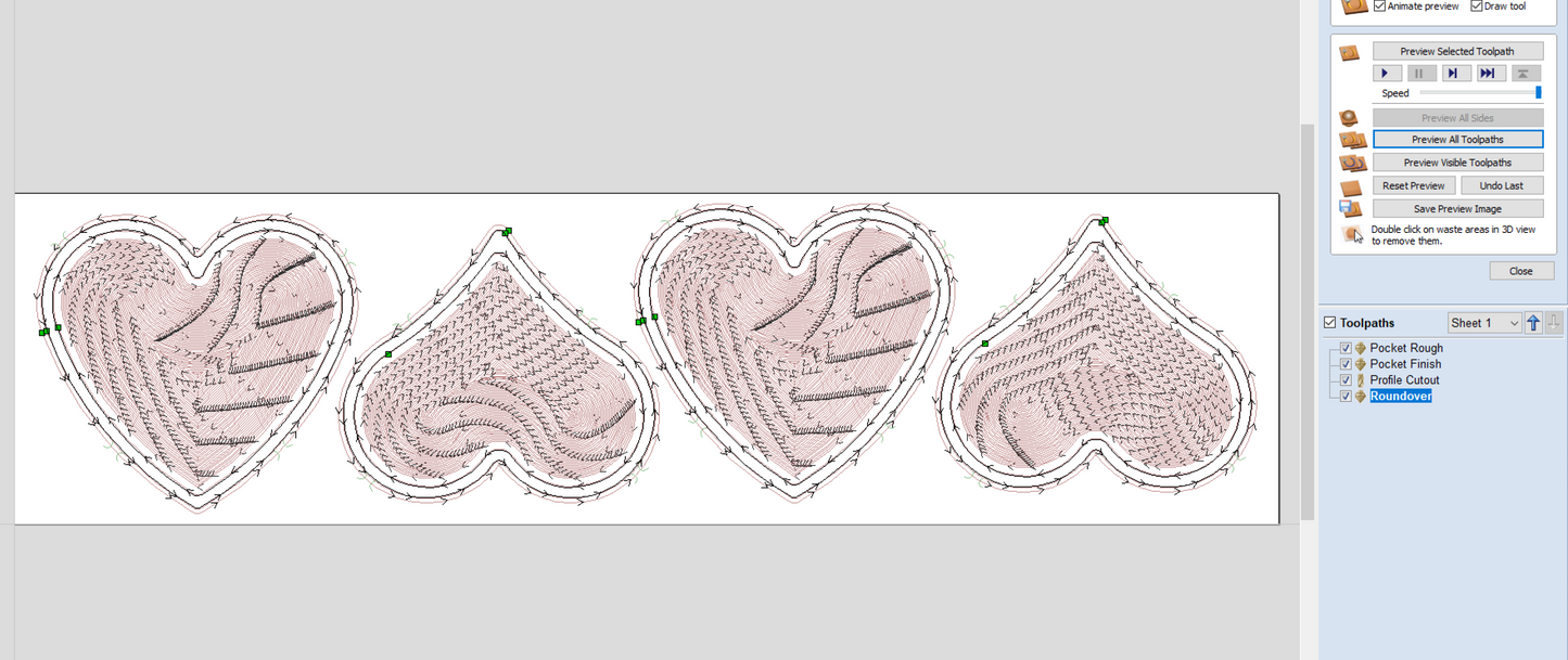 4 Hearts Nesting