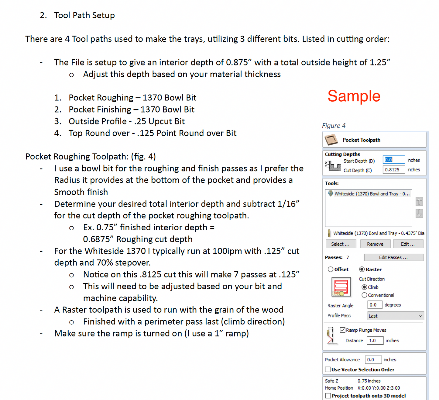 Basketball Tray Plan Instructions Sample