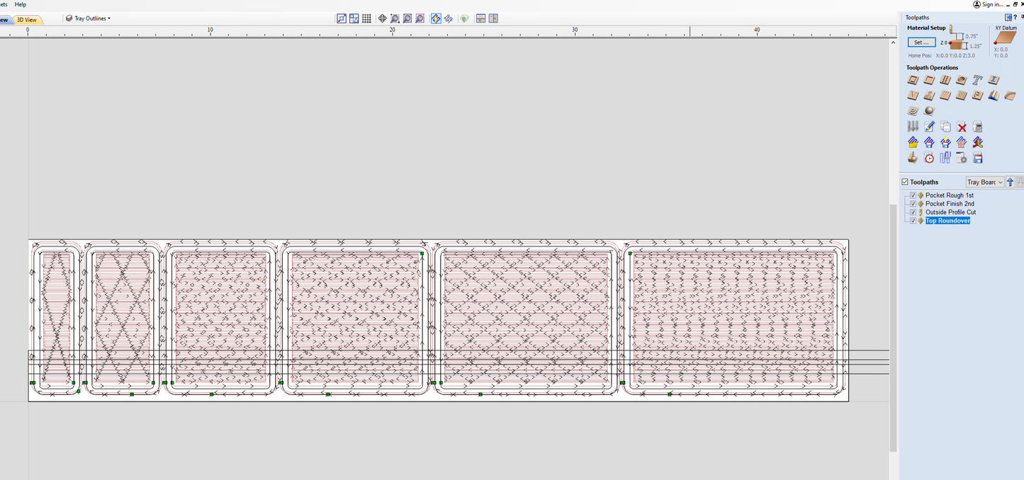 Vectric vcarve valet tray instructions