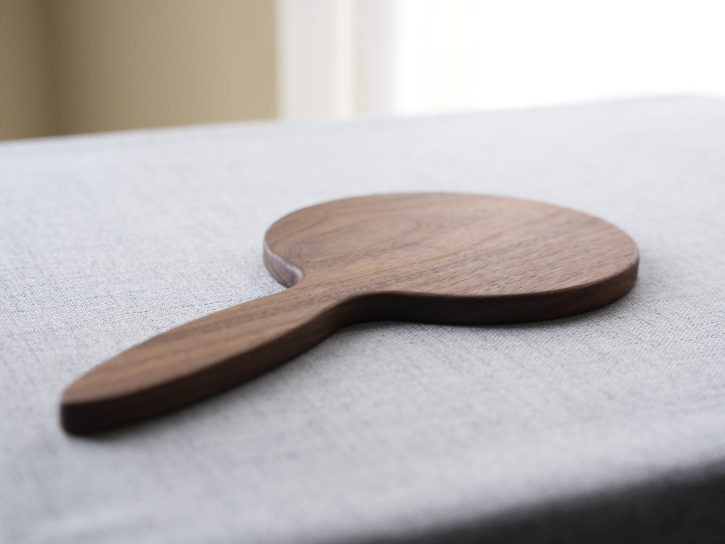 Black Walnut Hardwood Hand Mirror