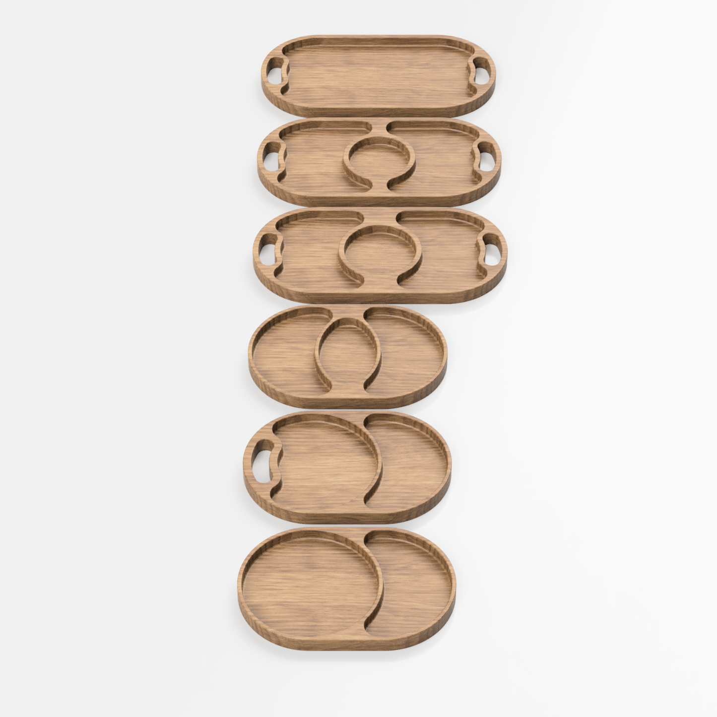 2D Catch All Tray, CNC Cut Files, Bundle A - 33 Designs