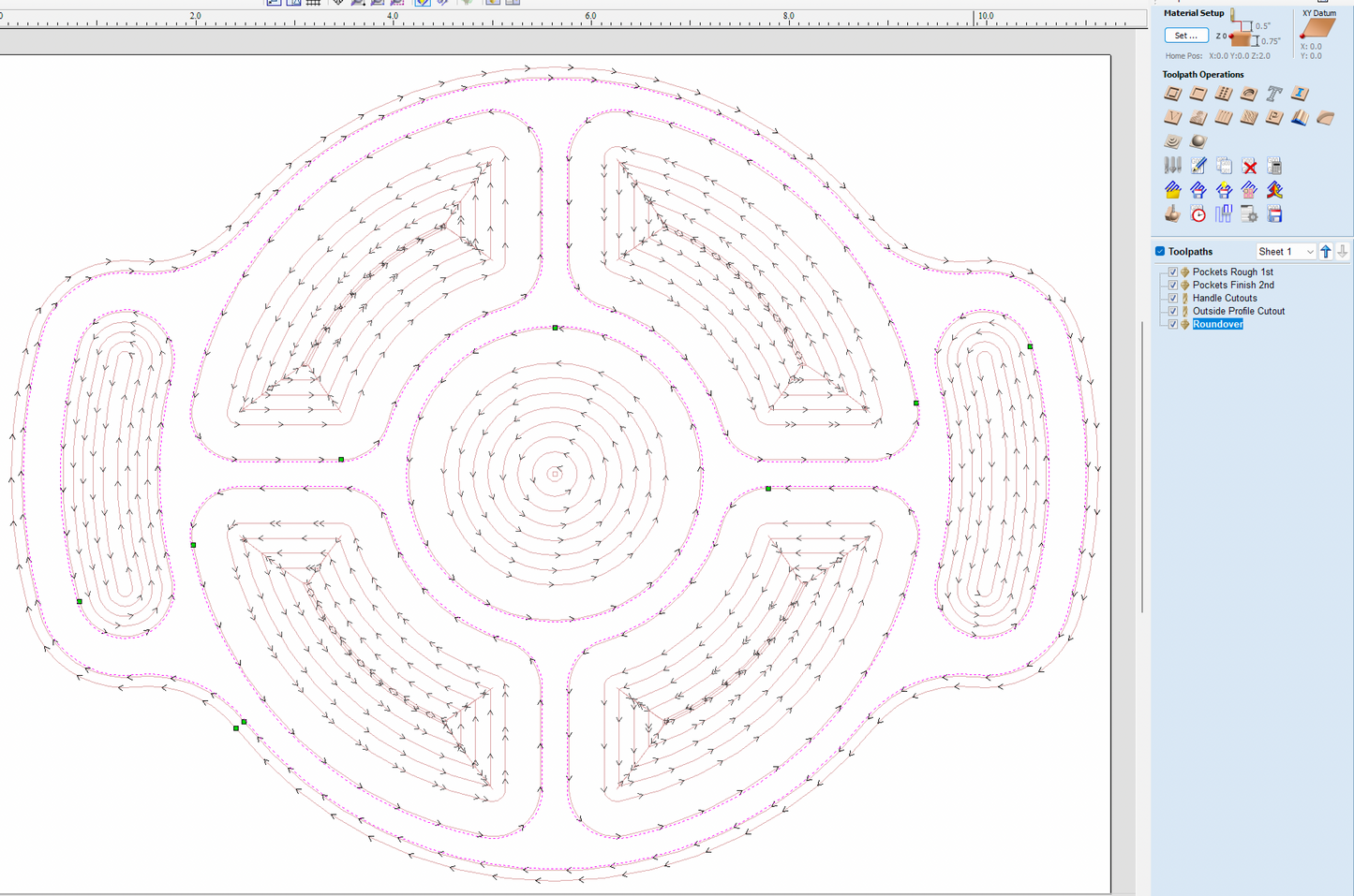 2D Catch All Tray, CNC Cut Files, Bundle A - 33 Designs