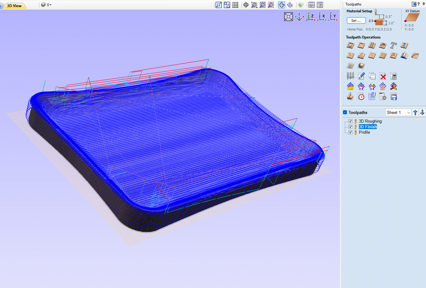 3D STL Pack, CNC Tray Cut Files Bundle A, 15 Designs