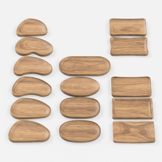 3D STL Pack, CNC Tray Cut Files Bundle A, 15 Designs