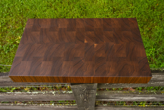 Black Walnut End Grain Cutting Board