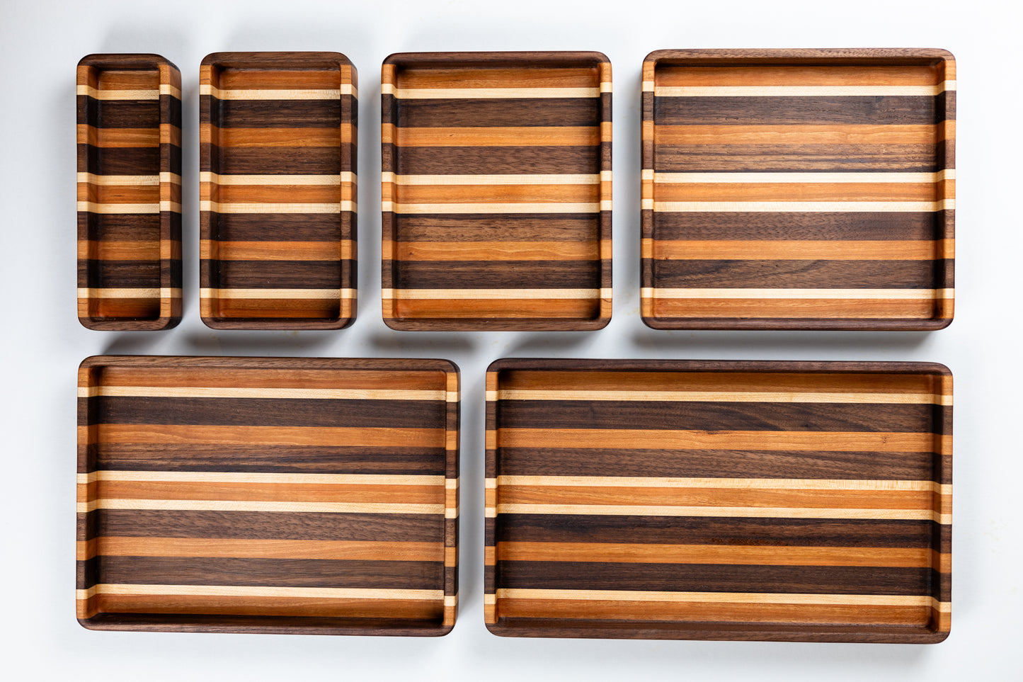 Valet Tray, Hardwood Catch all Trays - Castle Series