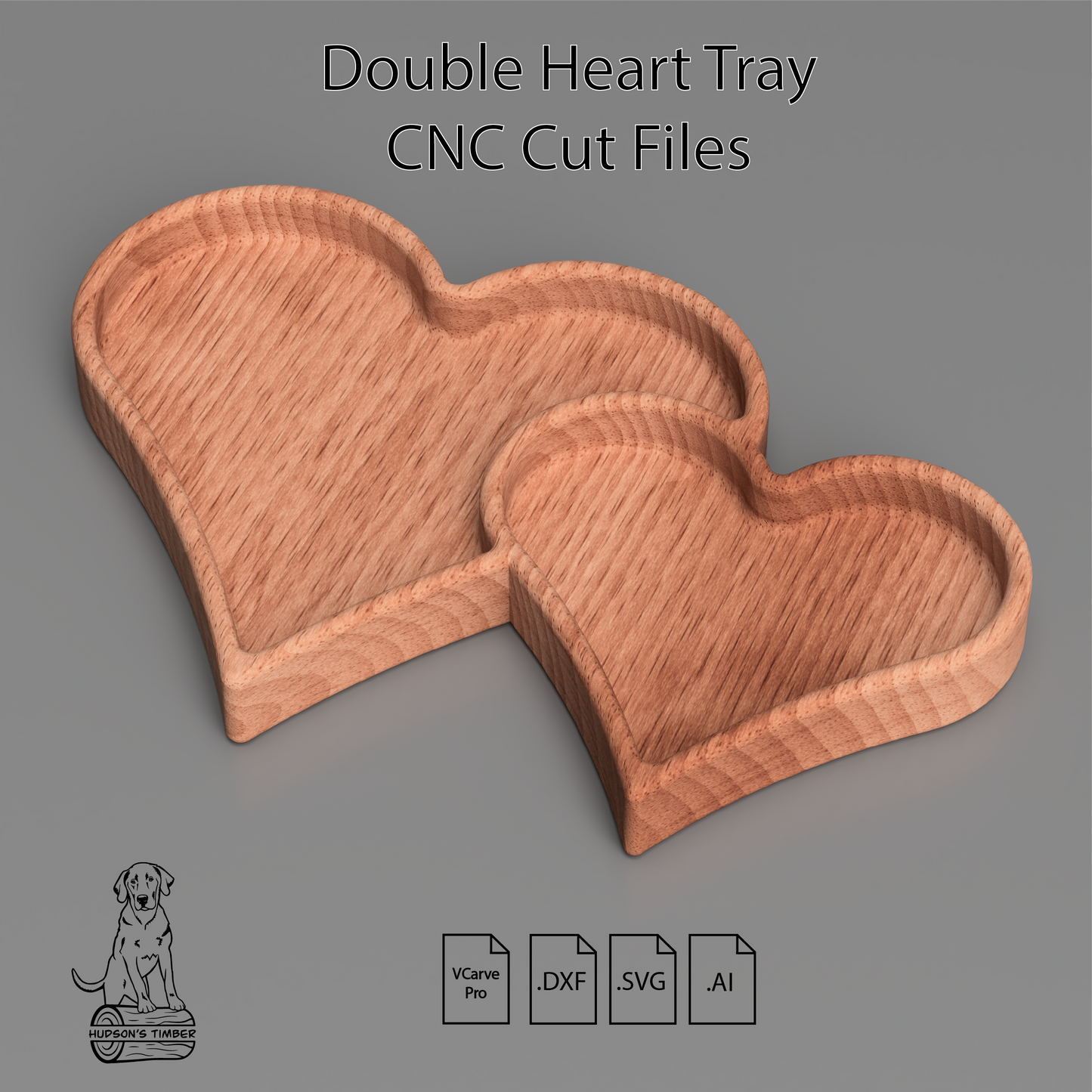 Double Heart 2D Concave
