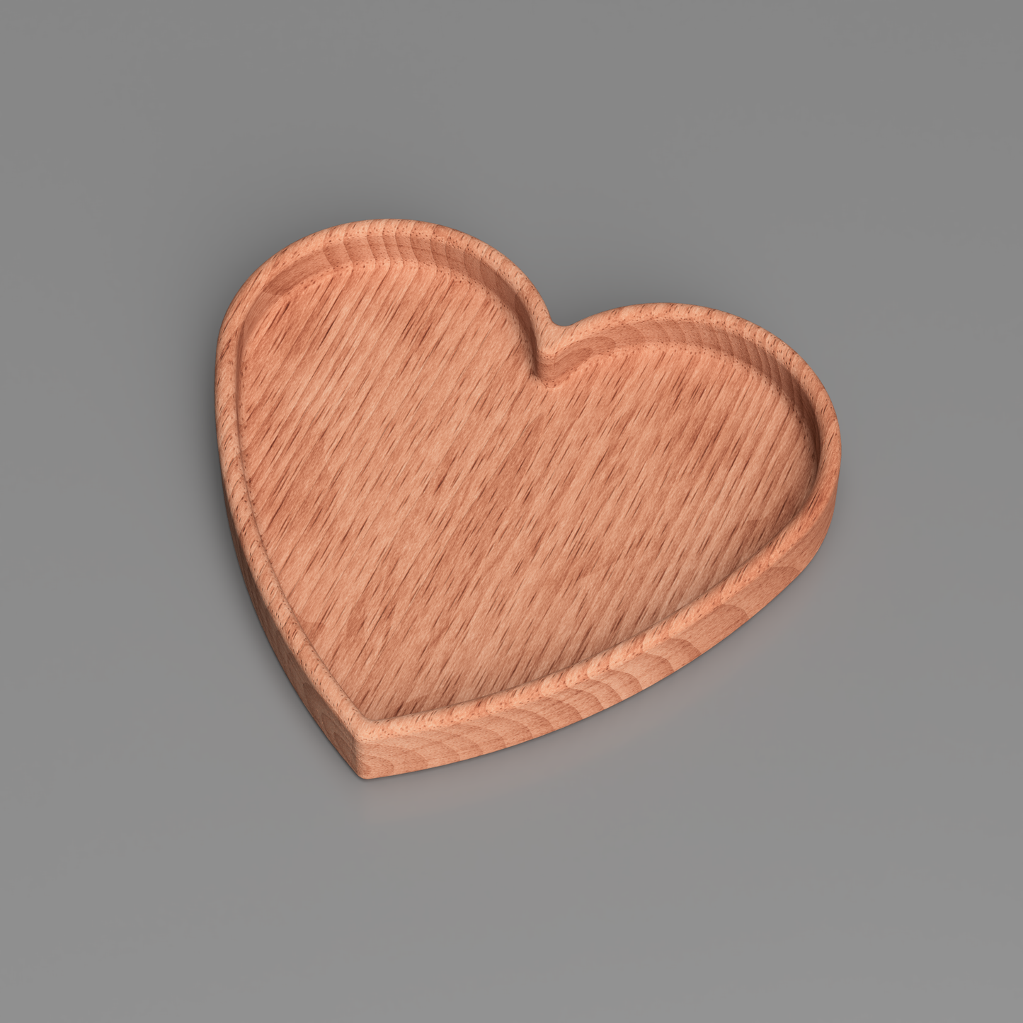 Heart Catchall Tray Cut File